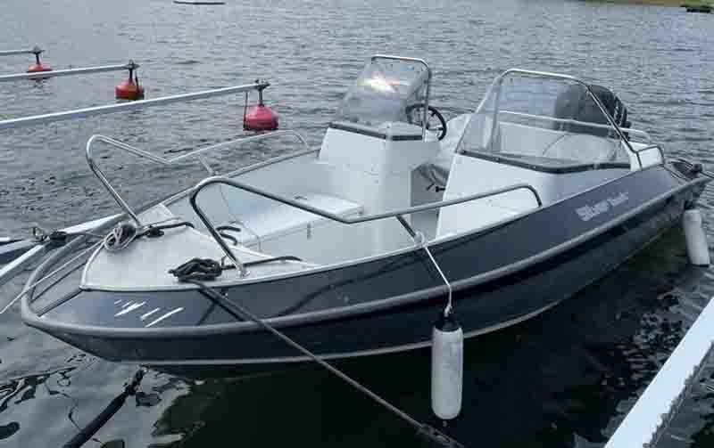 Silver Hawk 540 DC med 90 hk Mercury Optimax stulen på Värmdö, Stockholm