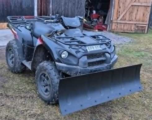 Fyrhjuling Kawasaki KVF 750 Brute Force stulen sydväst om Mariestad