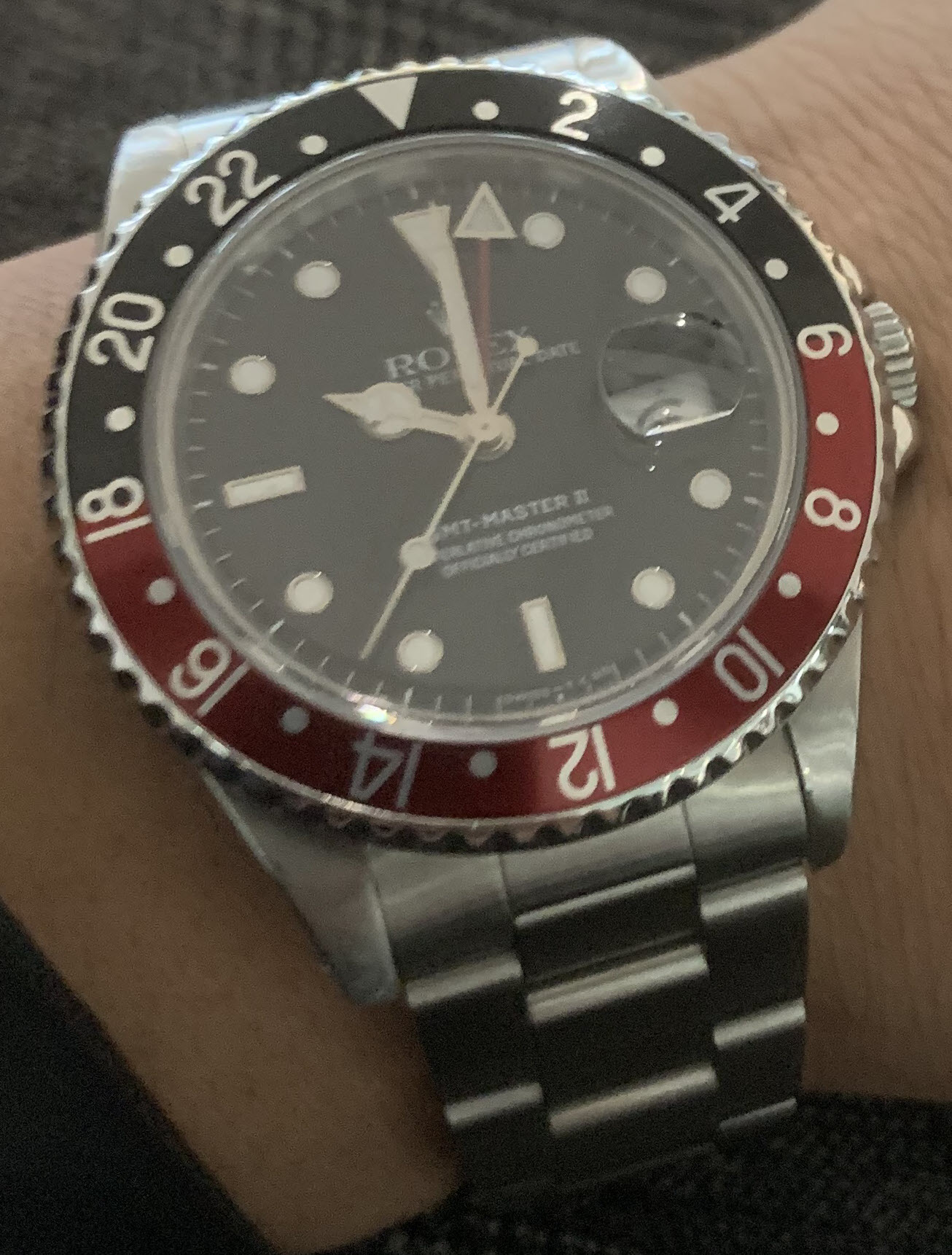 Rolex GMT Master II. Stulen i Oslo