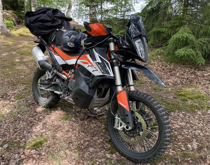 KTM 790 Adventure R stulen mellan Vara och Vårgårda