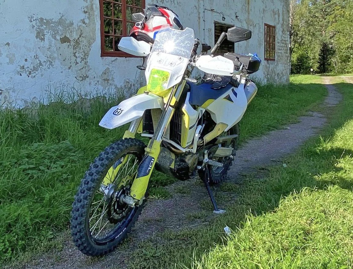 Husqvarna 701 Enduro stulen i Sollentuna