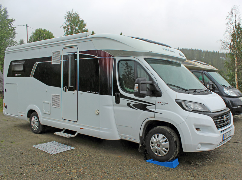 Husbil Fiat Hobby T70 GE stulen i Mantorp