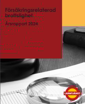 Årsstatistik över försäkringsrelaterad brottslighet