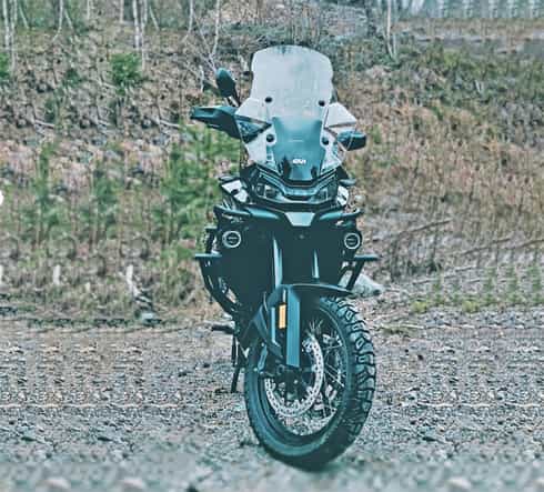 Motorcykel  CFMoto 800MT stulen i Åkersberga norr om Stockholm