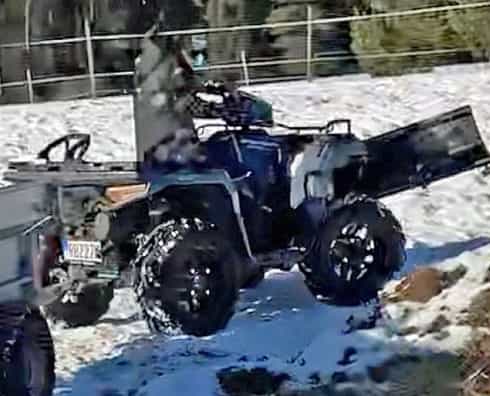 Fyrhjuling Polaris Sportsman 570 EPS stulen söder om Ekskogen, Vallentuna