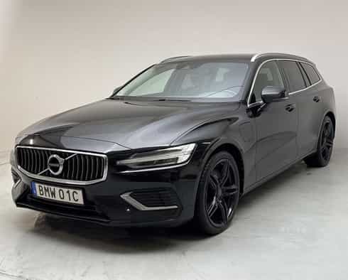 Svart Volvo V60 T6 AWD hyrd och inte återlämnad, Göteborg