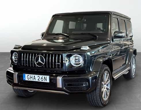 Svart Mercedes Benz AMG G63 stulen i Gärds Köpinge söder om Kristianstad