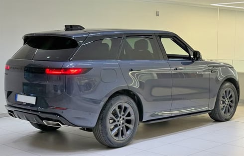 Blå metallic Land Rover Range Rover Sport P460e stulen i Ålsten, Bromma
